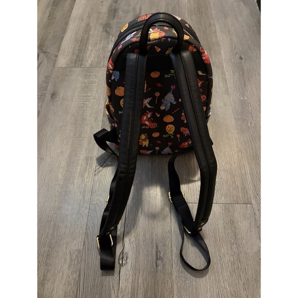 Loungefly Disney Winnie The Pooh Halloween Group GID Mini Backpack With Wallet main image 9
